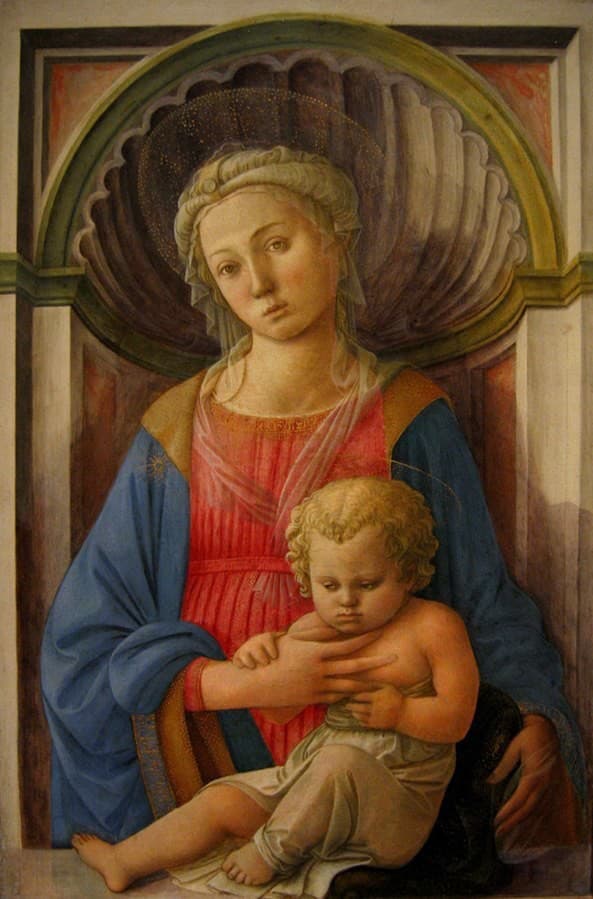 Madona a dieťa,  medzi 1440 a 1445