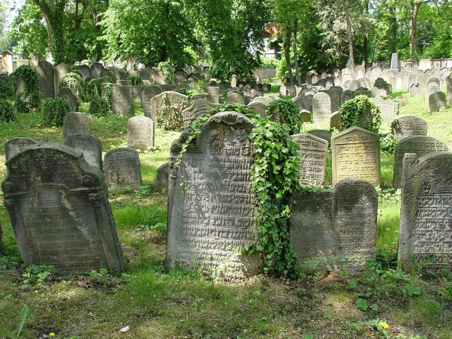 Nový Bydžov, starý židovský cintorín