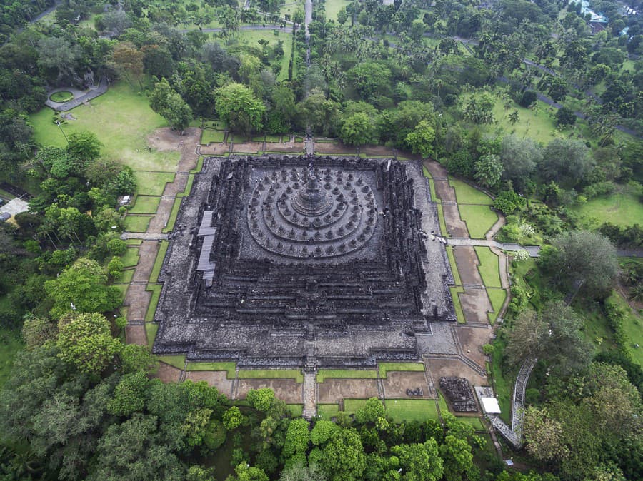 Chrám Borobudur – najväčšia