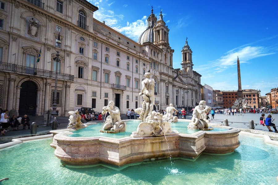 Najkrajšie námestia v Ríme