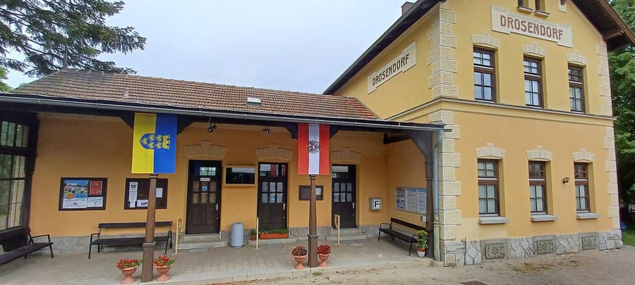 Východzia alebo konečná stanica Reblausexpressu, Drosendorf