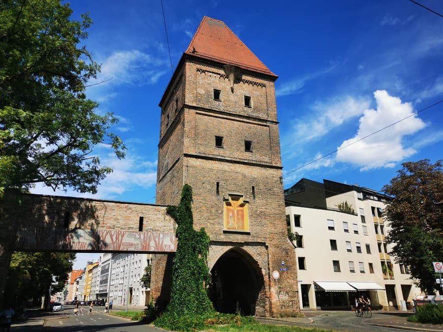 Mestská brána Vogeltor bola kedysi súčasťou mestského opevnenia 