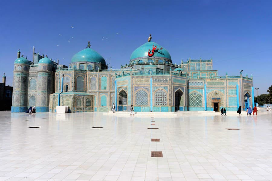 Modrá mešita v Mazár-e