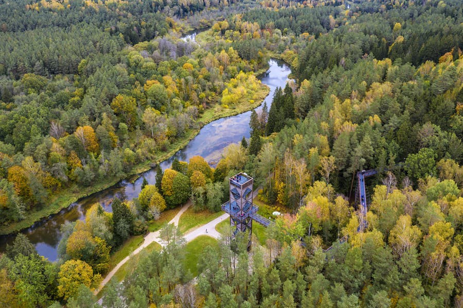 Najzaujímavejšie prírodné atrakcie Litvy: