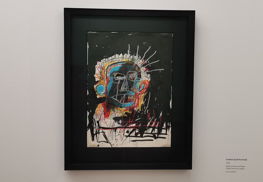 Basquiatov autoportrét z roku 1982
