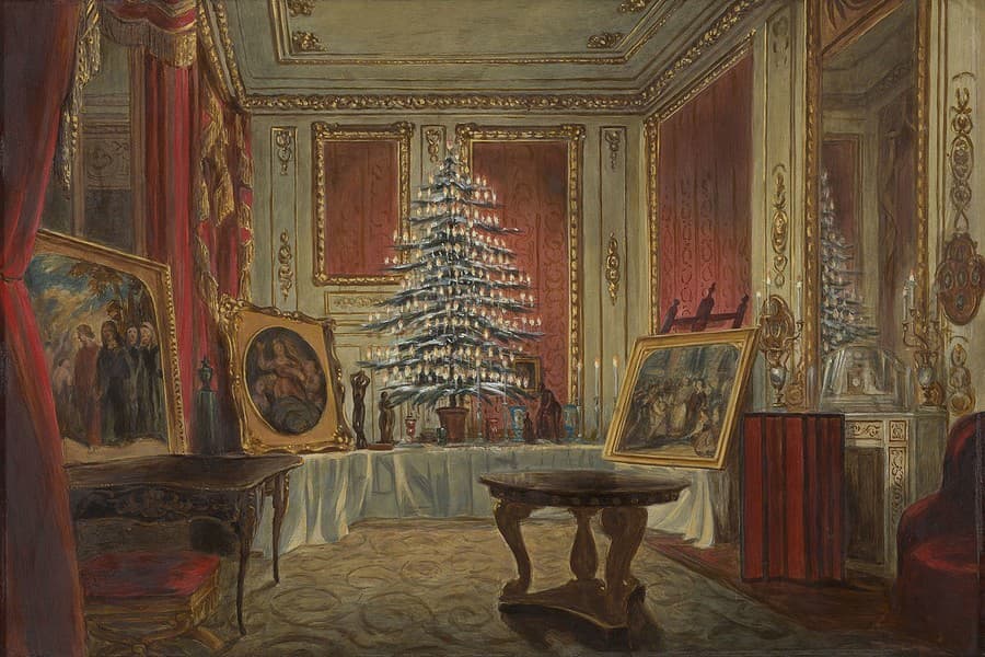 William Corden ml.: Vianočný stromček kráľovnej Viktórie