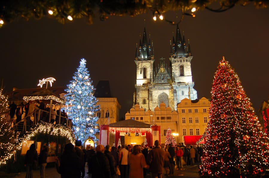 Vianočná atmosféra v Prahe