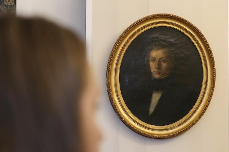 Portrét Fryderyka Chopina, ktorý namaľoval jeho priateľ Teofil Kwiatkowski