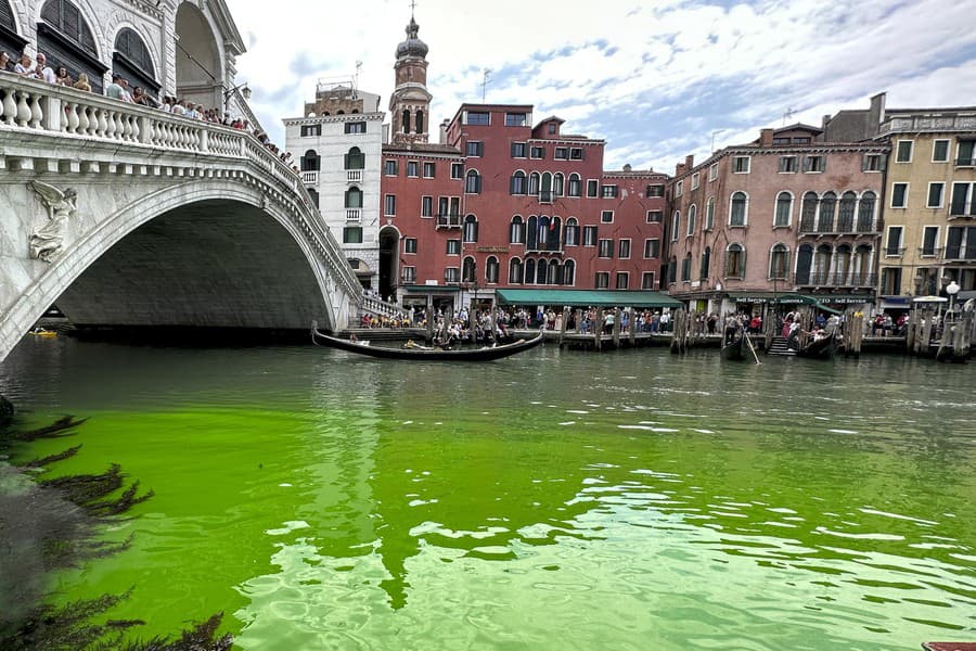 Šok v Benátkach: Voda