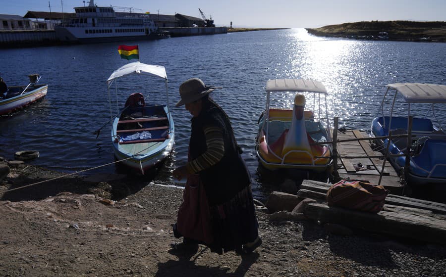 OBRAZOM: Jazero Titicaca ohrozuje