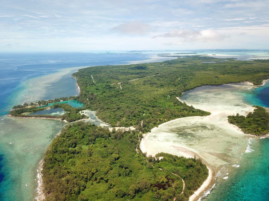 Tichomorské Palau tvorí viac