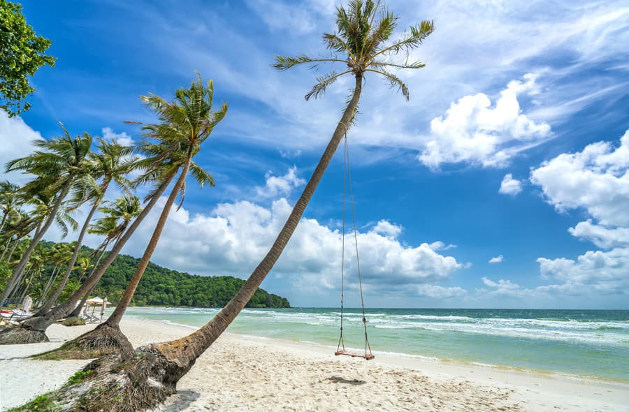 Pláž Sao patrí k tým najkrajším na ostrove Phu Quoc.
