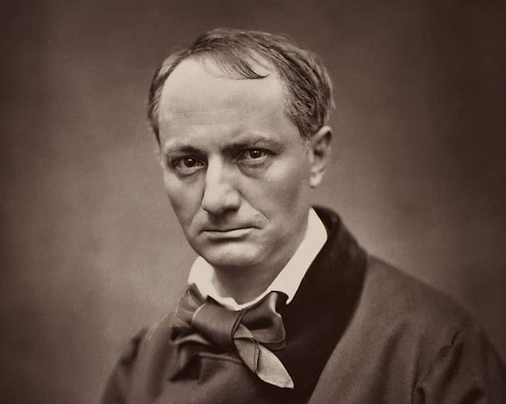 Portrét Charlesa Baudelaira, cca 1862