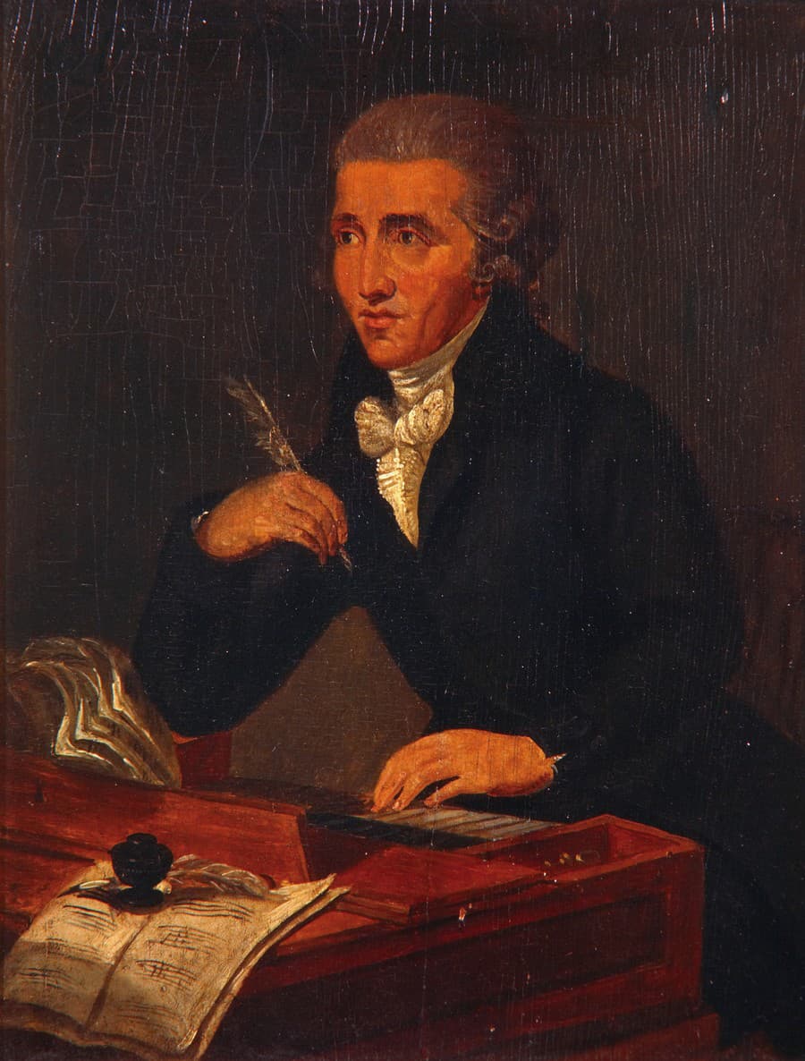 Haydnov portrét od Ludwiga Guttenbrunna