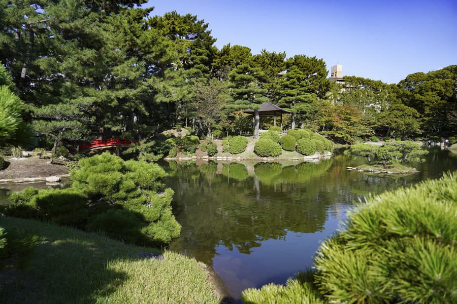 Japonská záhrada v Hiroshime