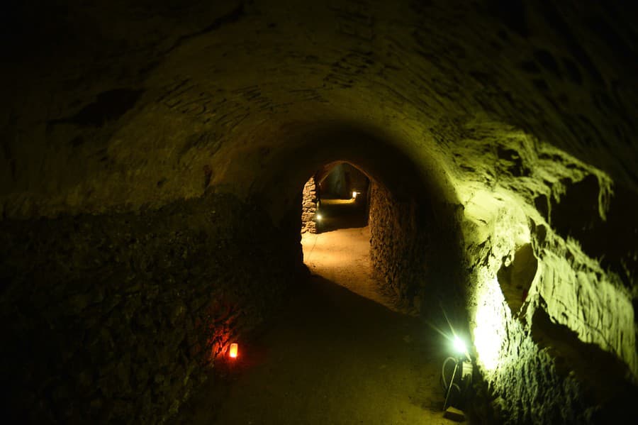 Podzemné tunely skrývali veľké