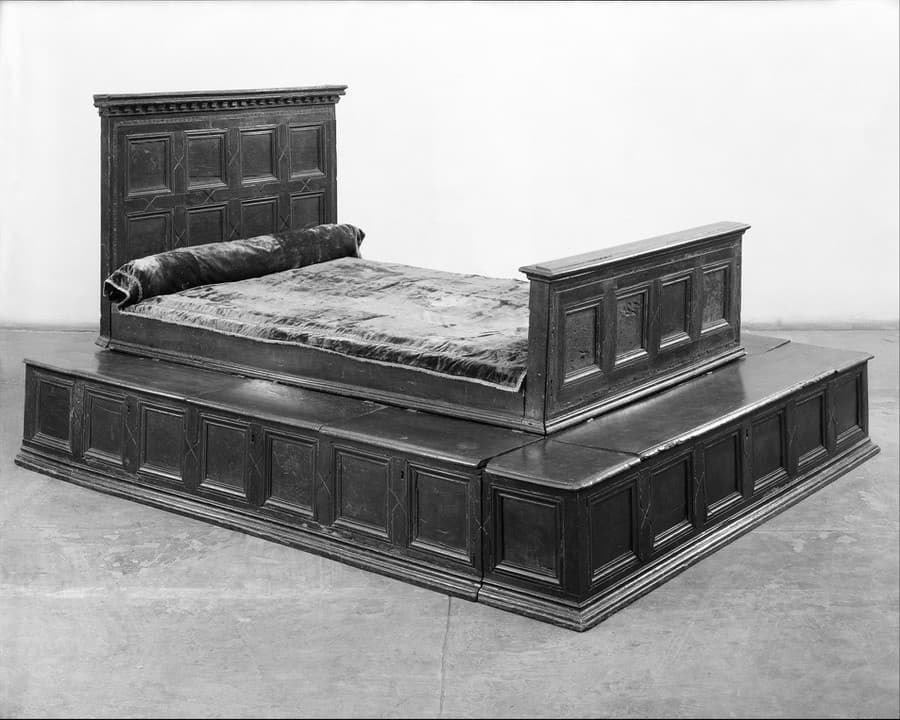 Renesančná posteľ z Florencie, 2. polovica 15. storočia