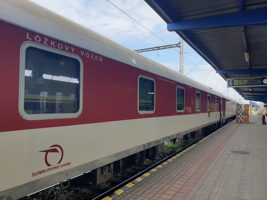 Vlak v Bratislave