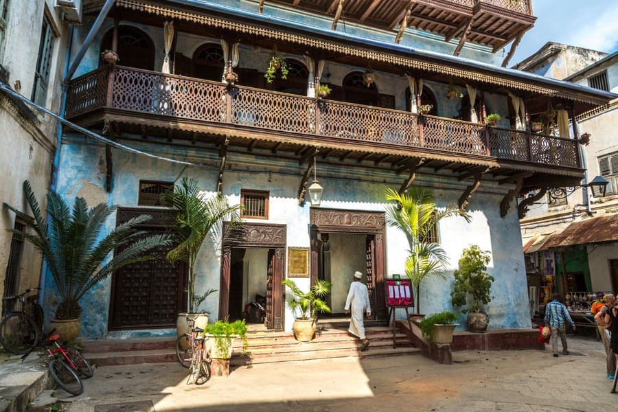 Typická architektúra Zanzibaru