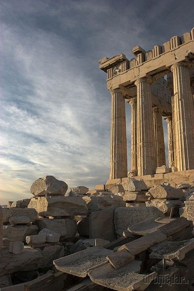 chrám Partenón, Grécko