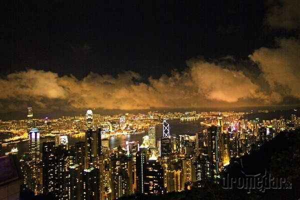 Výhľad z vrchu Victoria, Hongkong