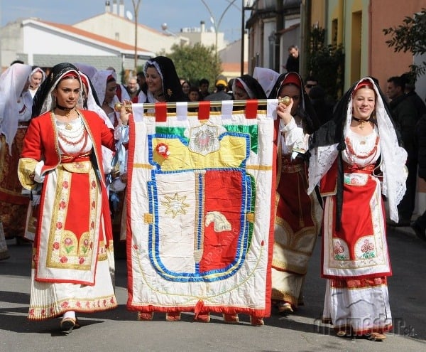 karneval Sartiglia, Sardínia, Taliansko