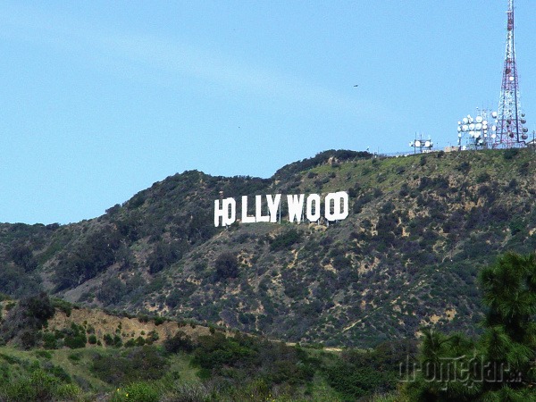 Nápis Hollywood, LA