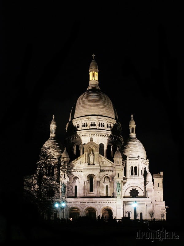 bazilika Sacré-Cœur, Montmartre, Paríž