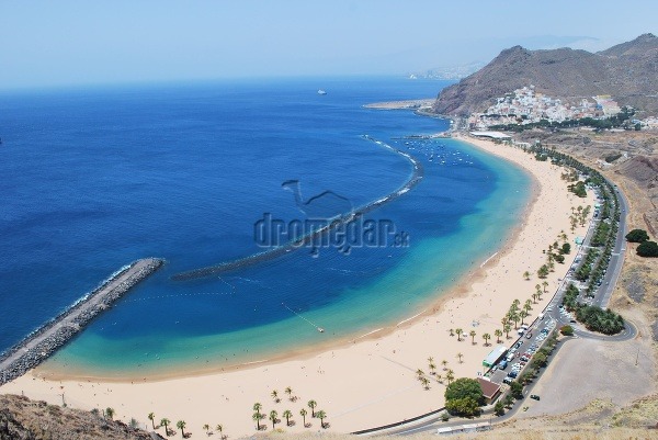 Pláž Las Teresitas, Tenerife,
