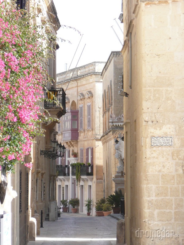Historické uličky Mdina, Malta
