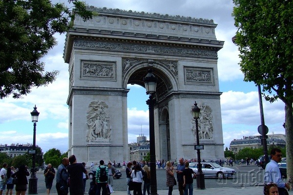 Víťazný oblúk, Paríž, Francúzsko