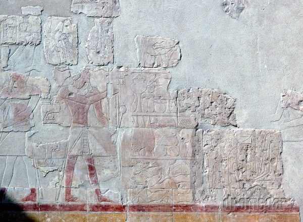 Zádušný chrám kráľovnej Hatšepsut,