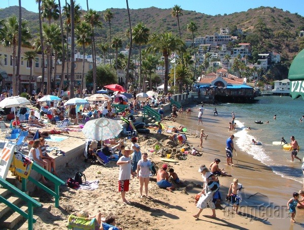 Ostrov Santa Catalina, Kalifornia, USA