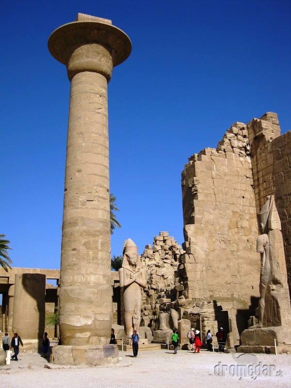 Chrám v Karnaku, Antické