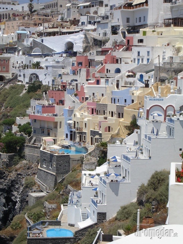 Santorini, Grécko