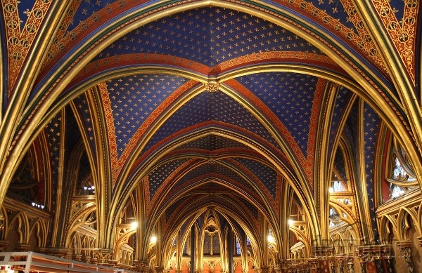 Dolná kaplnka, Sainte- Chapelle,