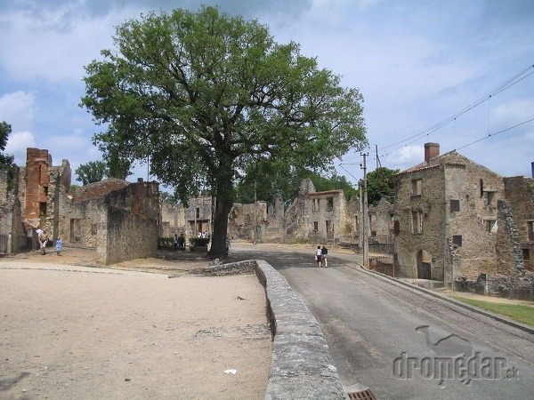 mesto duchov Oradour-sur-Glan, Francúzsko