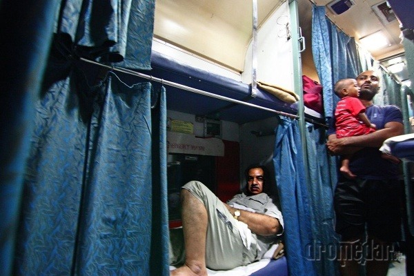 Vo vlaku, Dillí, India