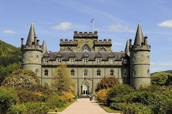 Inveraray Castle, Škótsko, Veľká