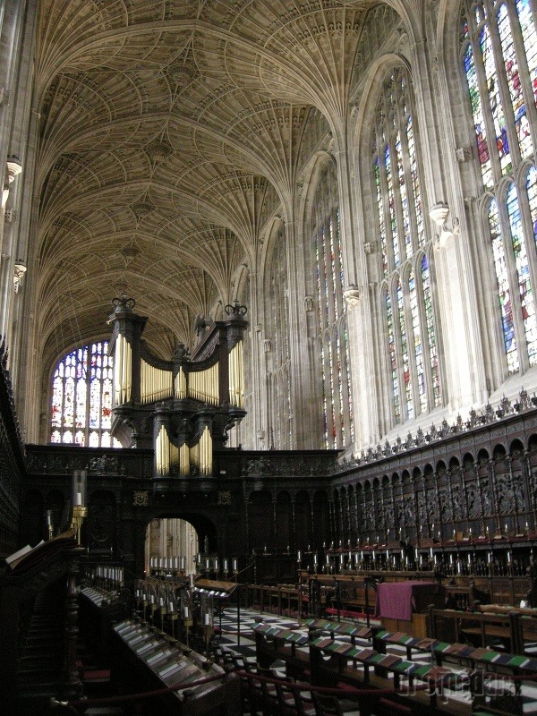 Kaplnka, King's College, Cambridge