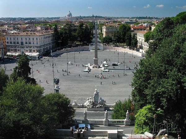 Piazza del Popolo, Rím