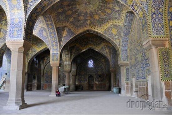 Interiéry Emámovej mešity, Irán