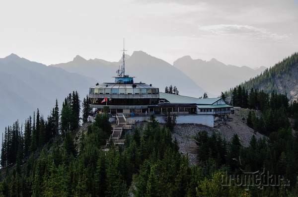 Vyhliadková budova, Banff, Kanada