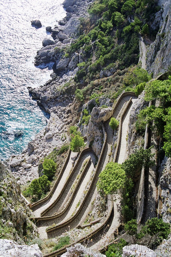 Vía Krupp, Capri, Taliansko