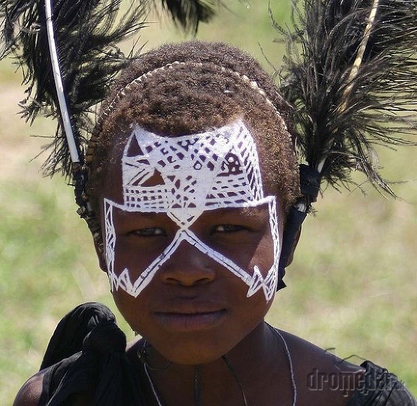 Mladý masajský bojovník
