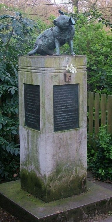 Pomník hnedého psa, Londýn,