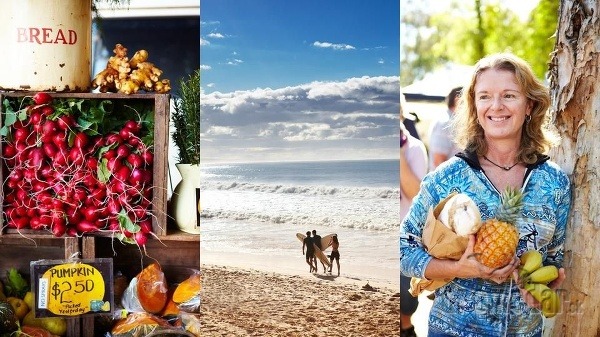 Scenérie mesta Noosa, Austrália