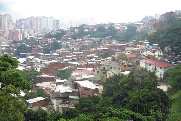 Slumy v Caracase, Venezuela