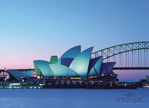 Ikonou Austrálie je svetoznáma budova Opery v Sydney.