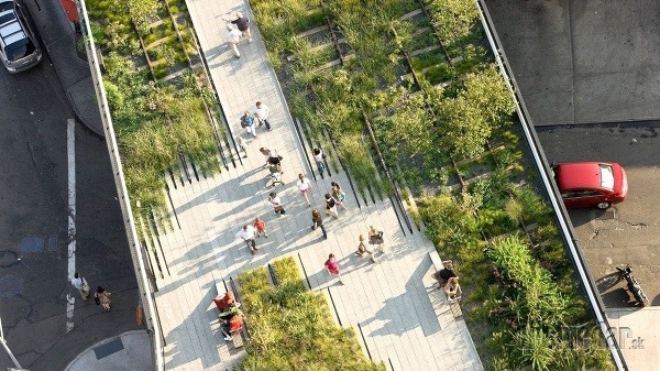 The High Line Park,